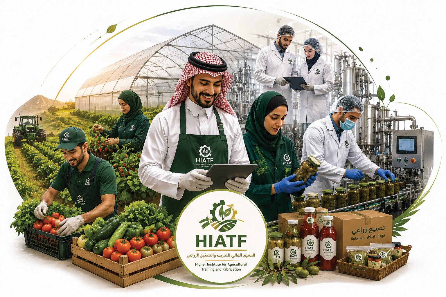 متدربون في المعهد